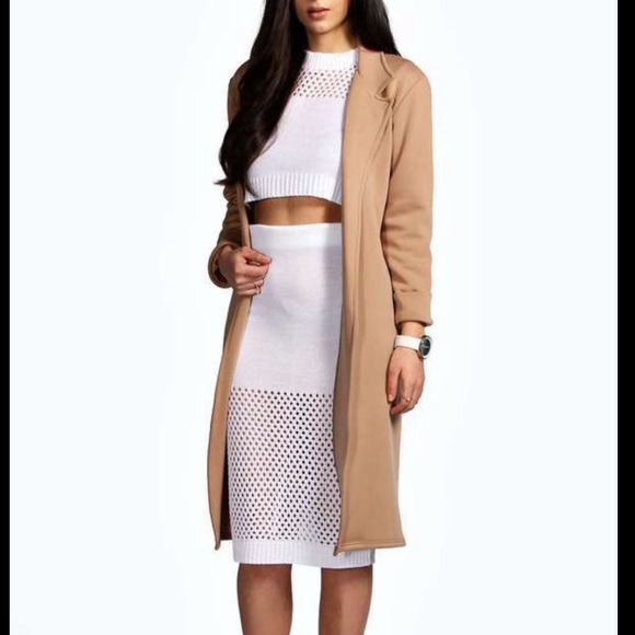 Camel duster coat - Picture 3 of 4